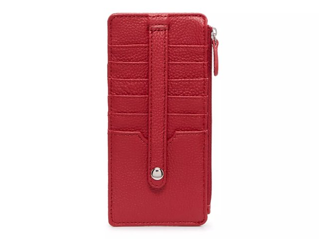 Slim Organizer Leather Card Case Wallet