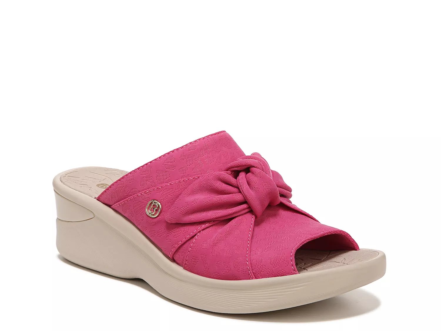 BZees Smile Wedge Sandal Free Shipping DSW