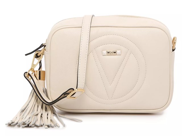 Valentino, Bags, Mia Leather Crossbody Signature Logo Bag From Valentino  By Mario Valentino