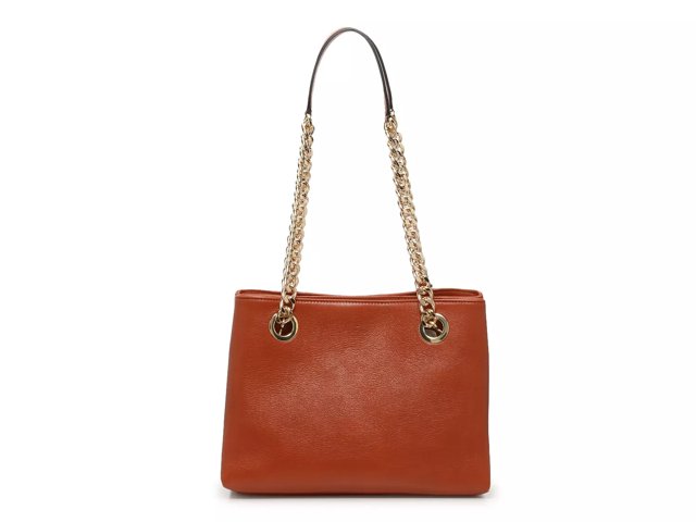 Valentino Red Leather Vlogo Walk Mini Tote Bag