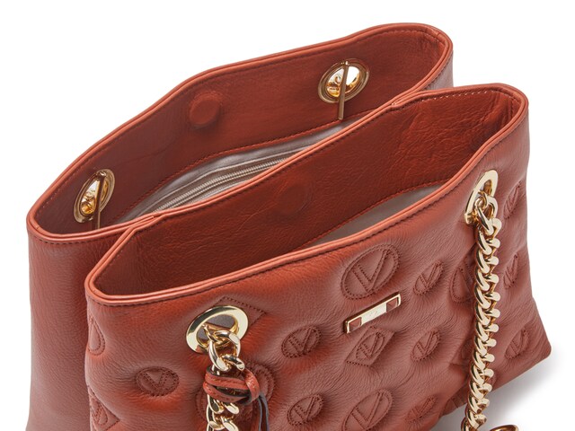 *Mario Valentino Brown Shoulder Handbag Medium