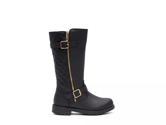 Quilted discount riding boots
