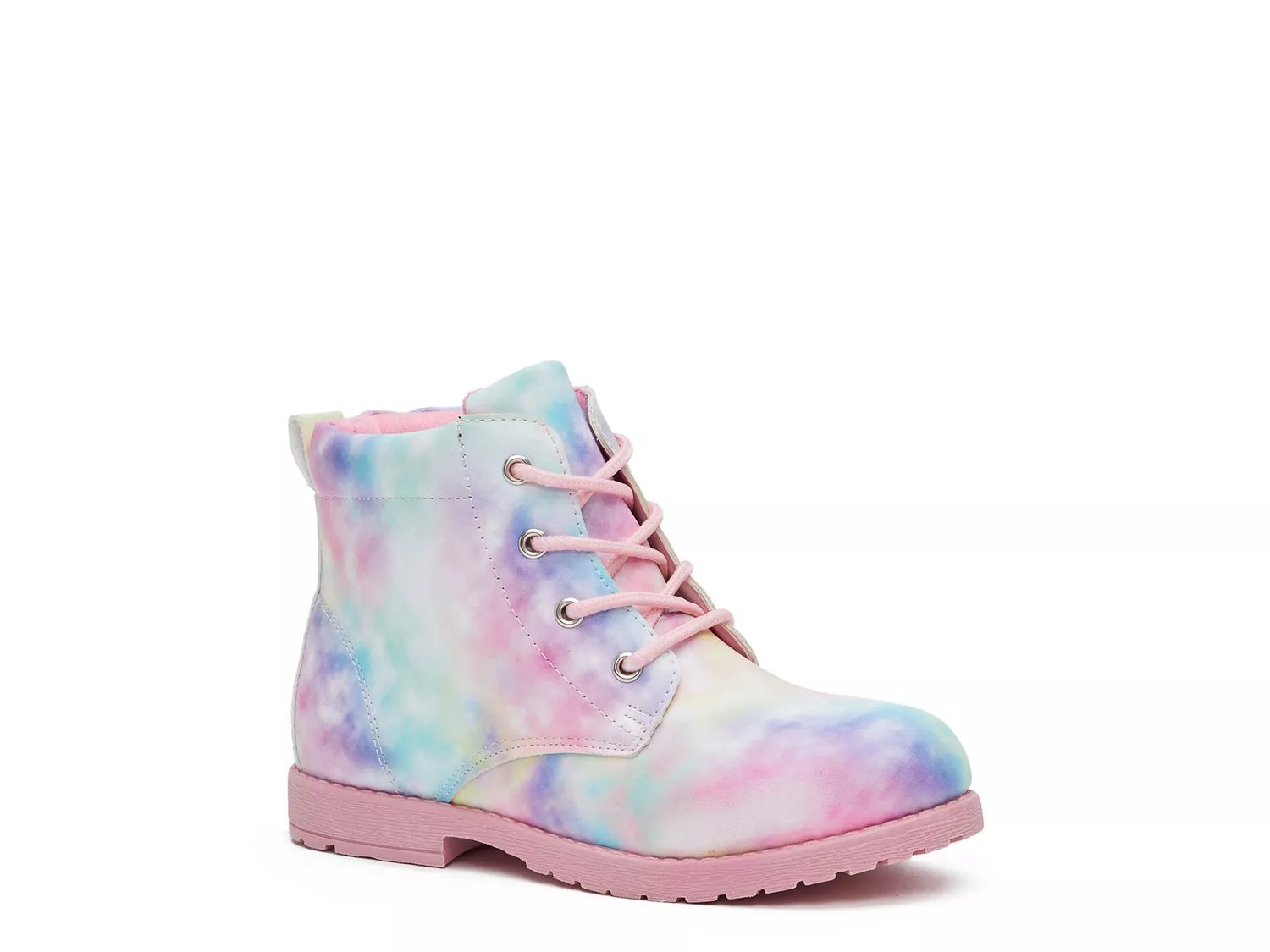 FABKIDS Tie Dye Combat Boot - Kids' - Free Shipping | DSW