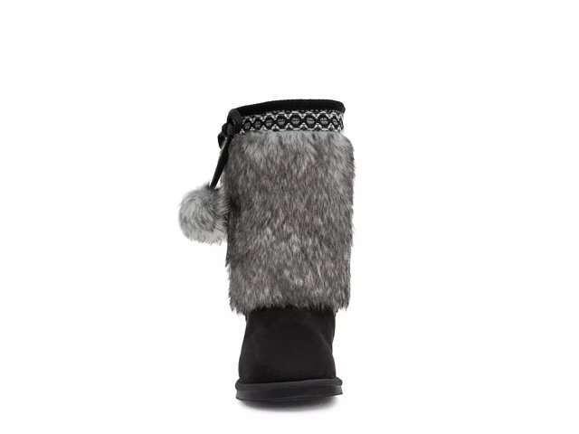 Fuzzy fur boots discount