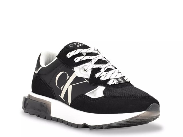 スニーカー   Magalee Casual Logo Lace-Up Sneakers Calvin Klein Calvin Klein Women's Magalee Casual Logo Lace