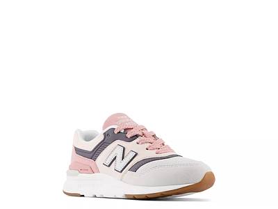 Womens New Balance 574 Rugged Athletic Shoe - Black / Blue / Pink