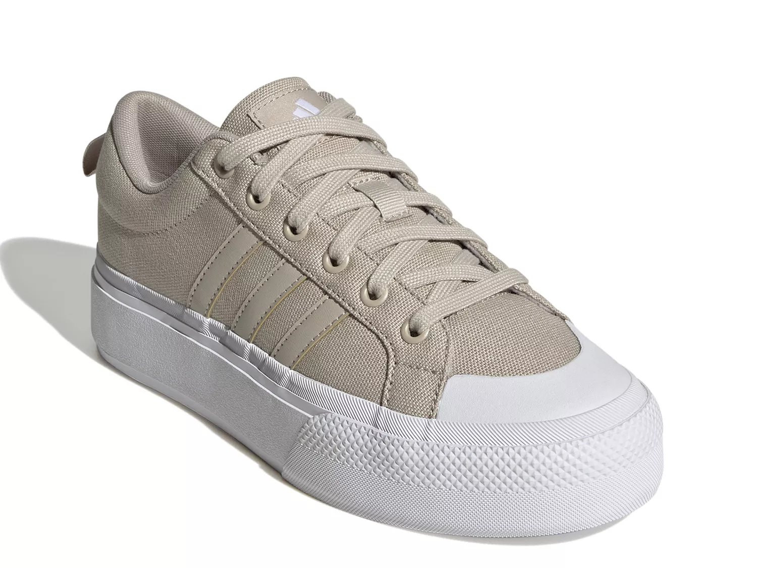 adidas Bravada 2.0 Platform Wonder Beige Cloue White Women Casual Shoes  IE2307