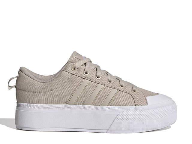 Adidas Bravada 2.0 White Platform Sneakers