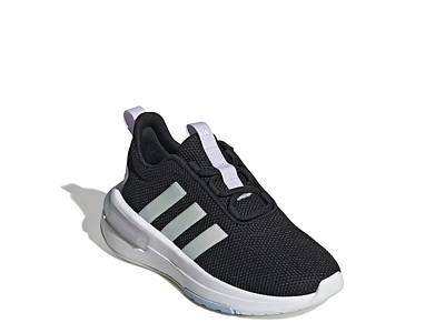 Boys black and white on sale adidas