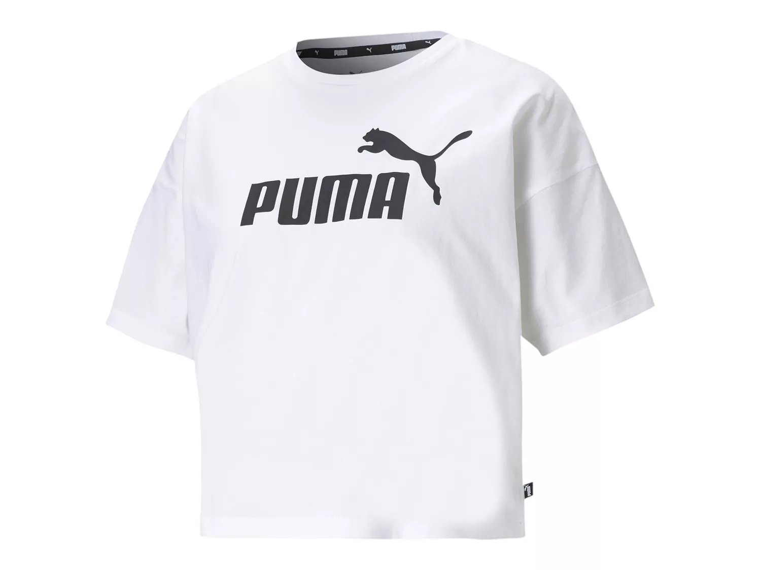 Puma cropped t store shirt