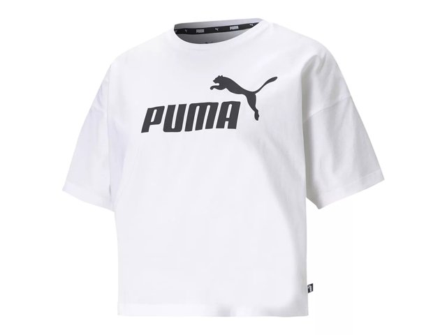 Puma ESS Women s Cropped Tee Free Shipping DSW