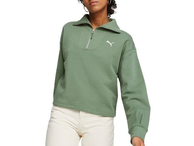 Puma HER Women's Quarter Zip Sweatshirt - Free Shipping
