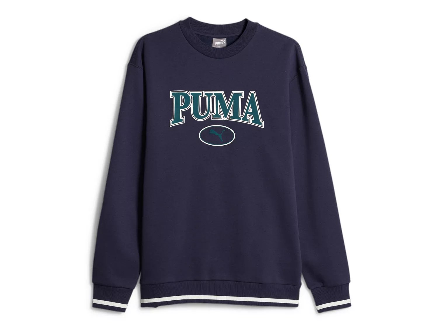 Puma essentials small logo sweatshirt in varsity green