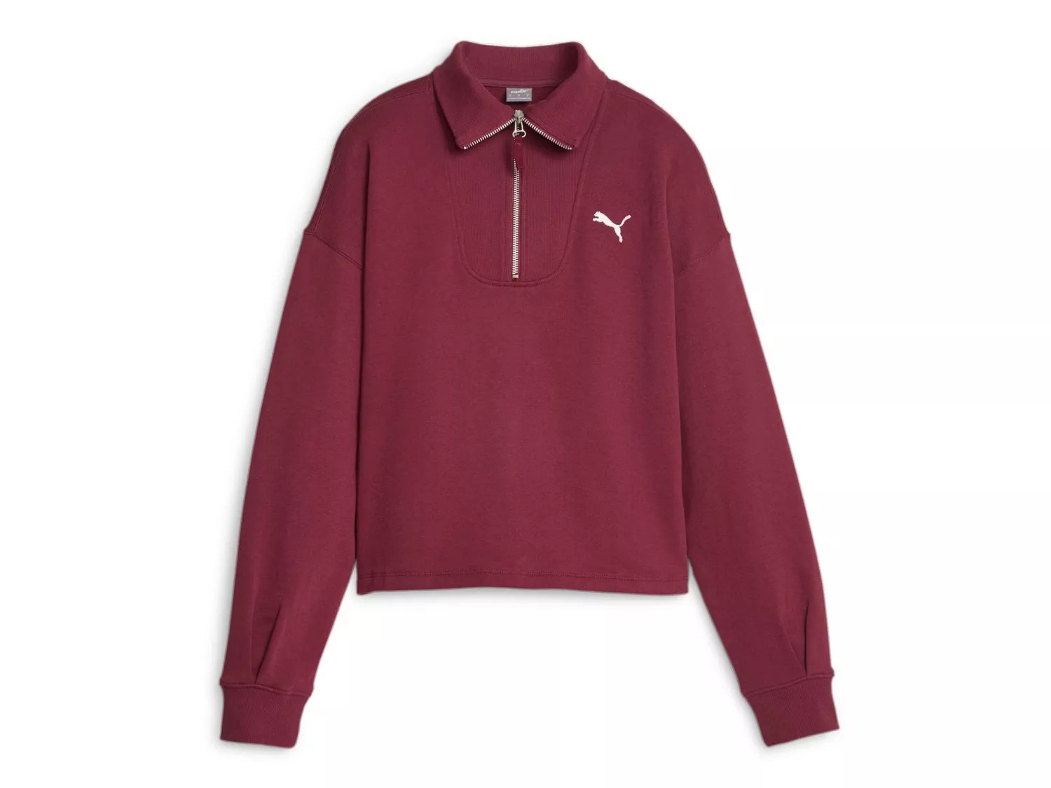 PUMA Womens Zip Hoodie Sweater UK 18 XL Maroon Cotton, Vintage &  Second-Hand Clothing Online