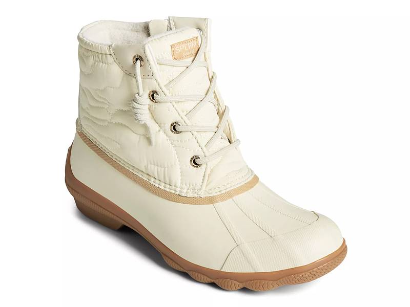 Sperry ivory 2024 duck boots