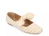 Seralinn Ballet Flat Tan Plaid Print view