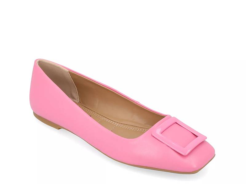 Dsw pink flats store