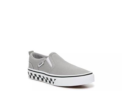 White hot sale vans dsw