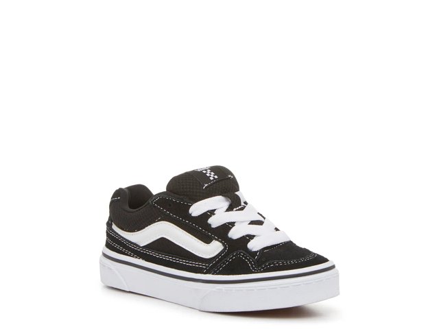 Black vans dsw discount