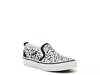 Vans white slip outlet ons kids