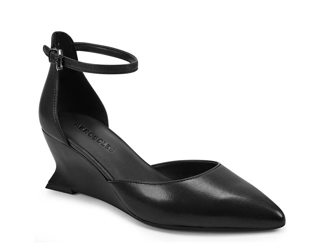 Dsw black hot sale wedge shoes