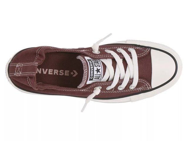 Burgundy shoreline converse deals