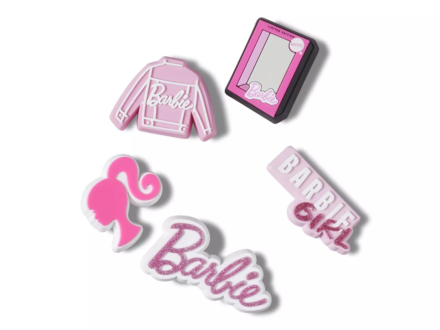 set of 2 BARBIE iron on patches (new in original packages)