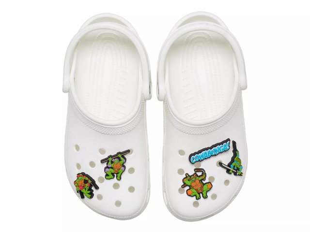 Crocs Teenage Mutant Ninja Turtles Jibbitz Set 5 Pack Free