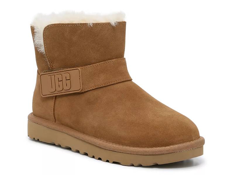 UGG Bailey Mini Logo Strap Bootie Free Shipping DSW