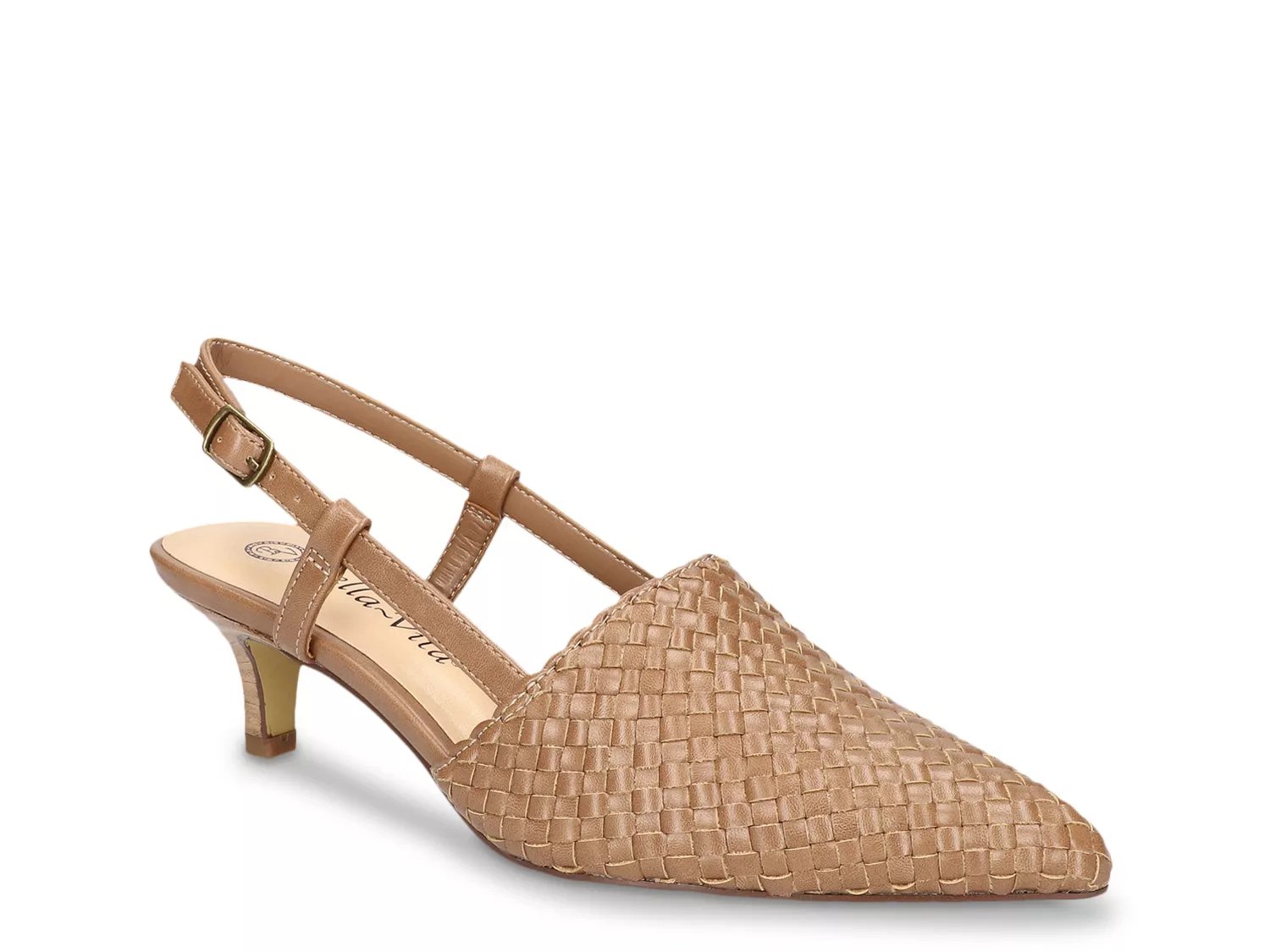 Bella Vita Kaisley Pump | Women's | Taupe | Size 8.5 | Heels | Pumps | Kitten | Slingback