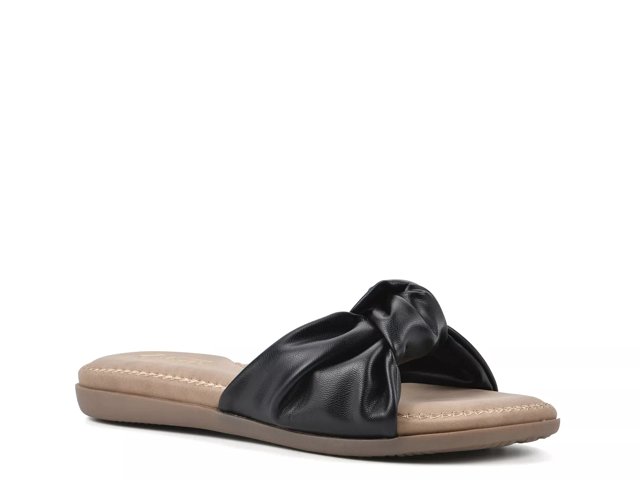 Cliffs by White Mountain Fanciful Slide Sandal Women s