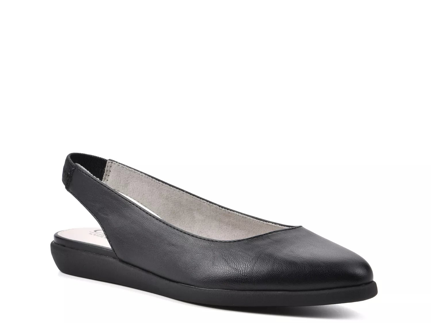 Cliffs by White Mountain Memory Flat | Women's | Black | Size 7 | Flats | Slingback