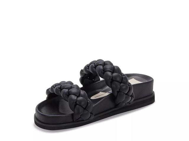 Dolce vita black slides on sale
