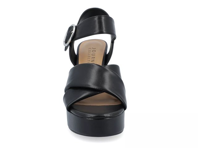 Journee Akeely Platform Sandal - Free Shipping | DSW