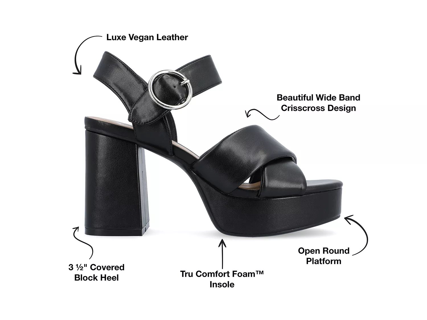 Akeely Platform Sandal