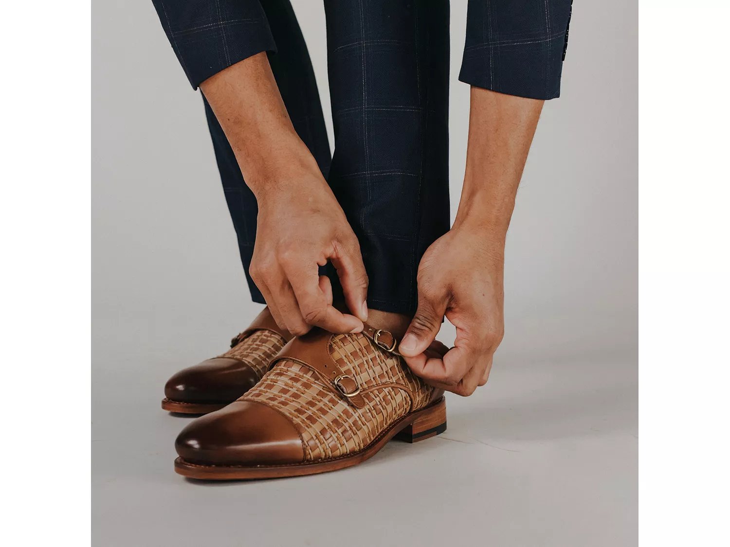 Lucca Monk Strap Slip-On