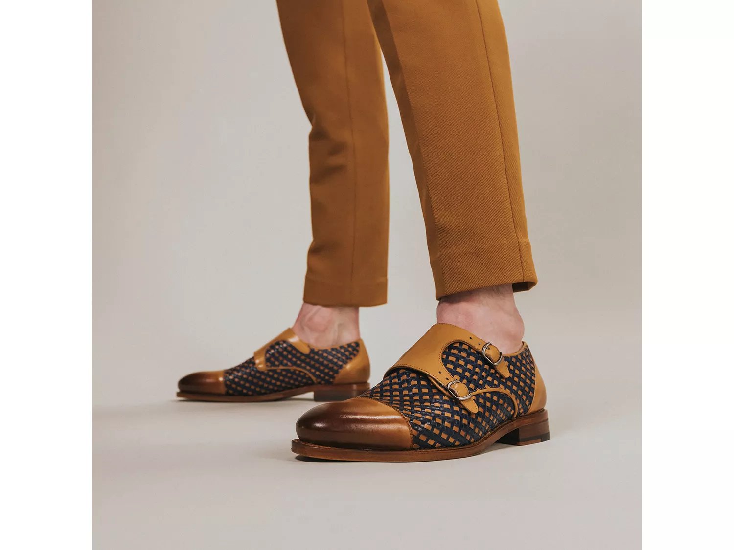 Lucca Monk Strap Slip-On