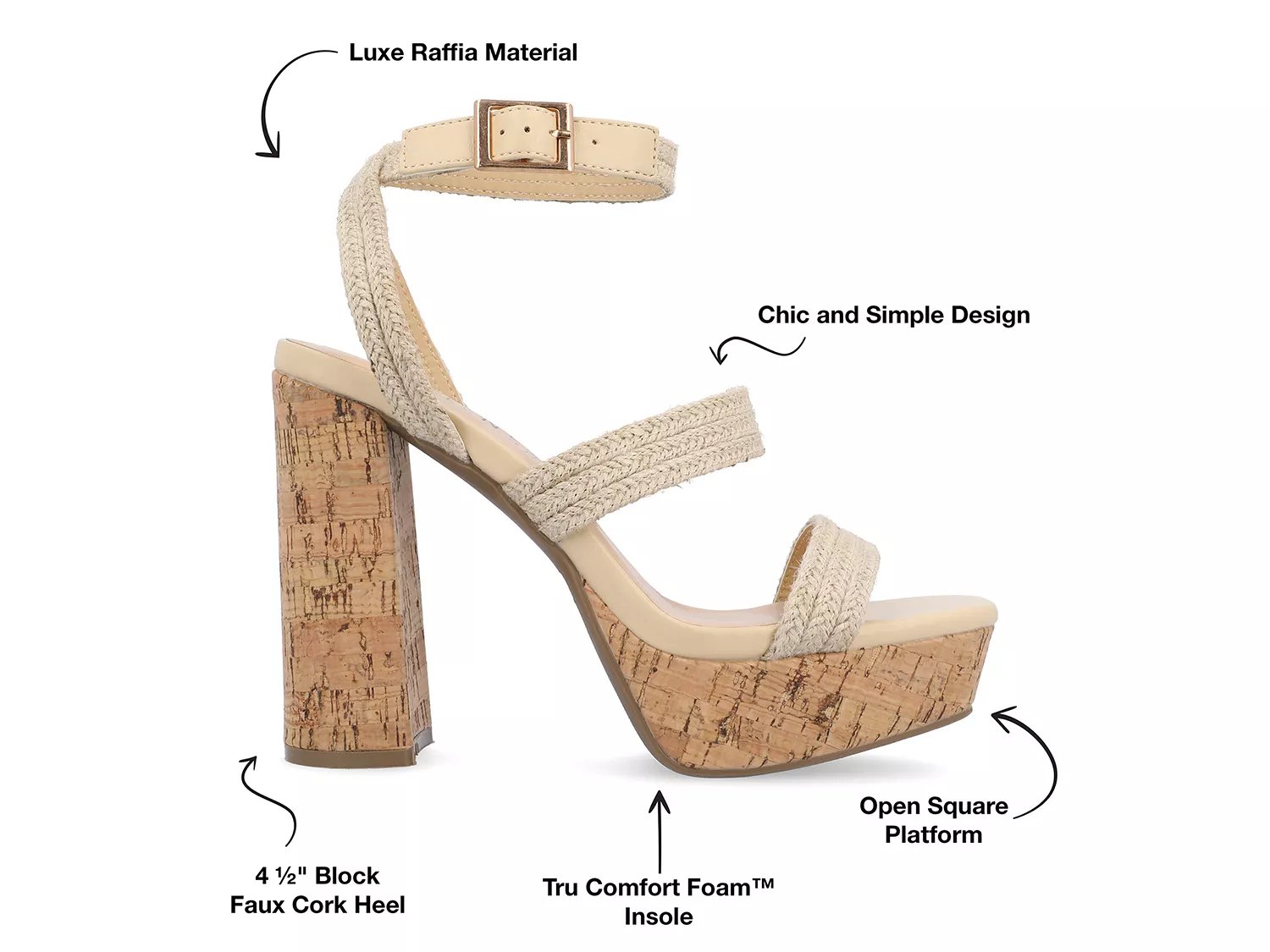 Sienne Platform Sandal