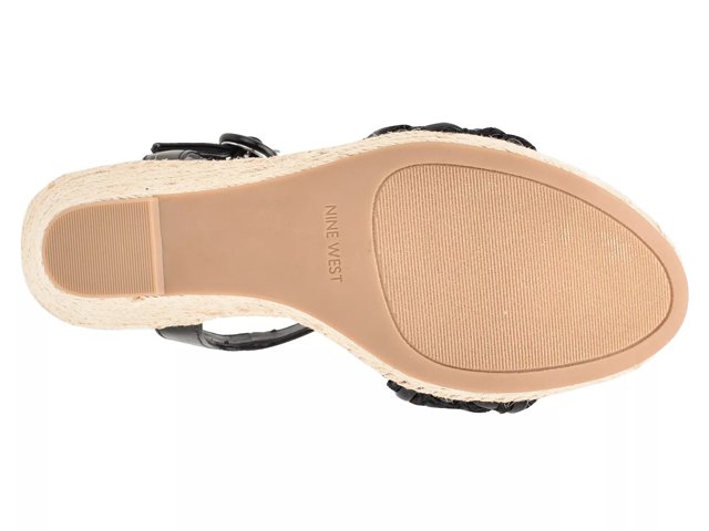 Nine west espadrille wedges deals