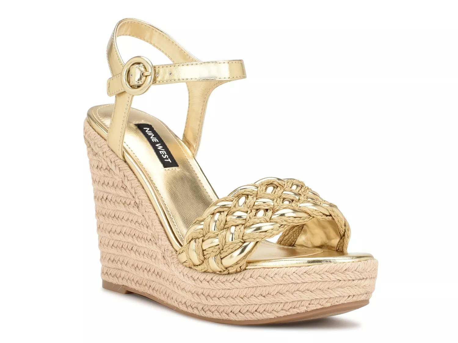 9 west best sale wedge sandals