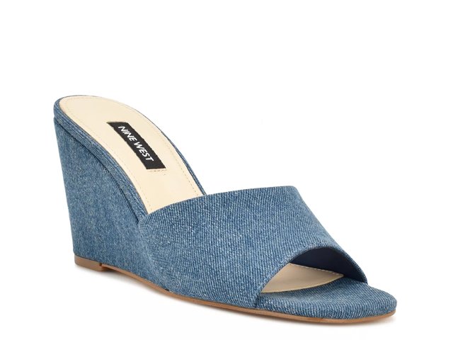 Dsw navy wedge sandals store