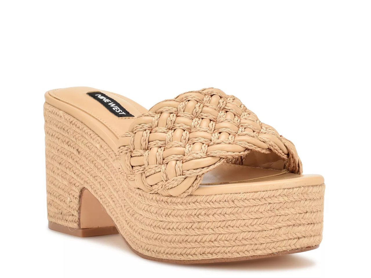 Nine west jordyn espadrille wedge sandal top