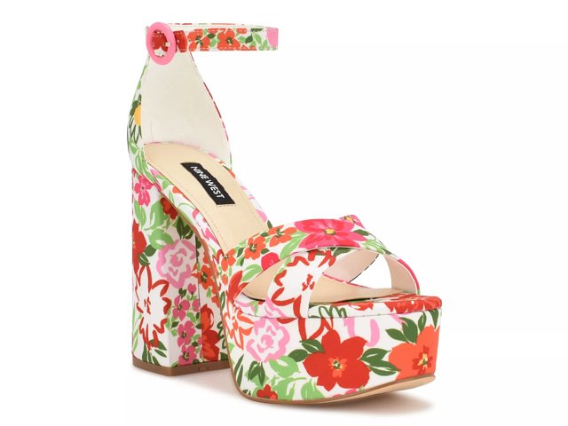 Dsw floral outlet sandals