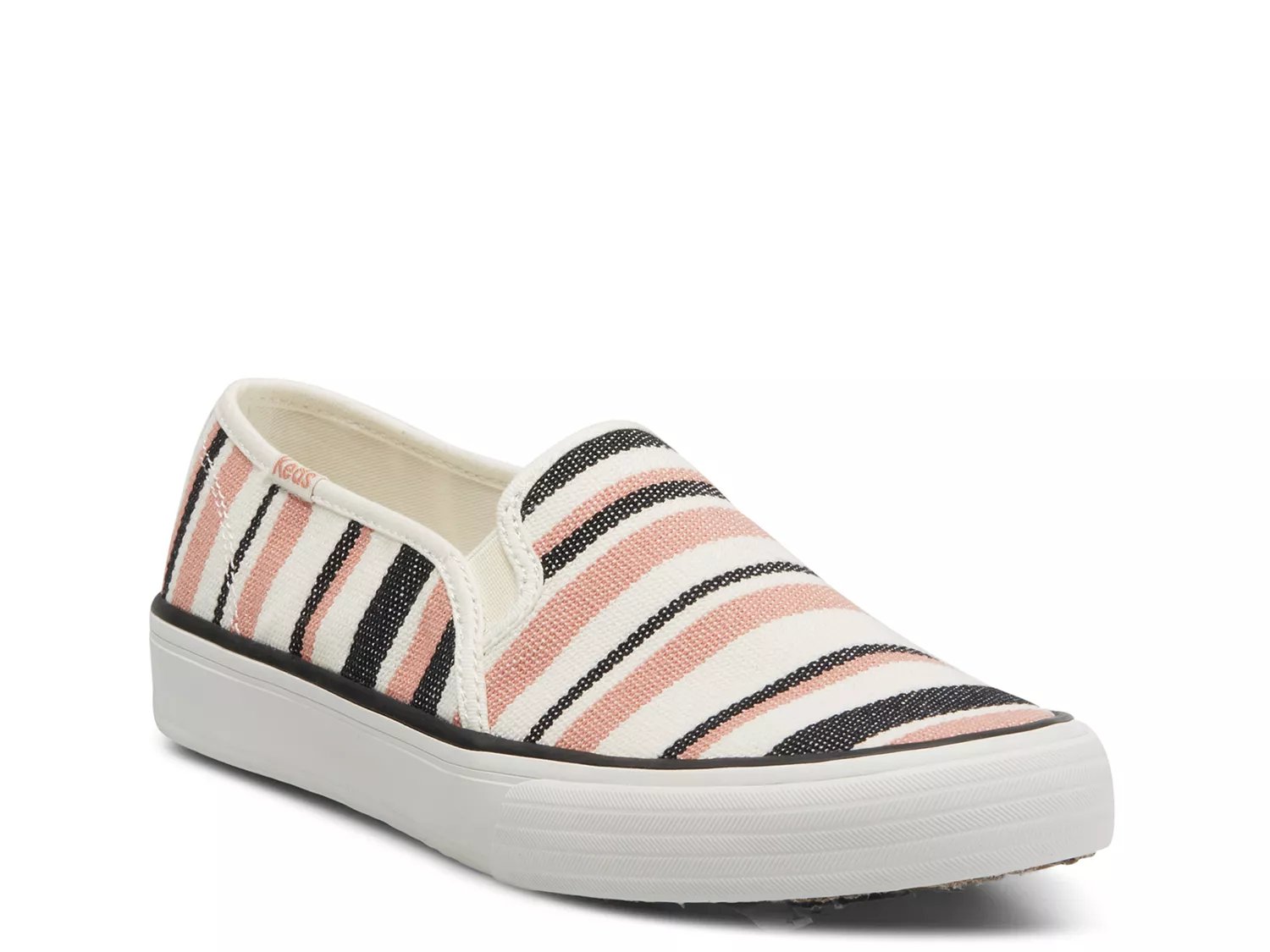 Keds striped hot sale slip on