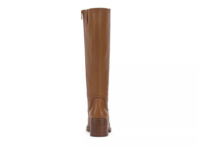 Cognac wide 2025 calf boots