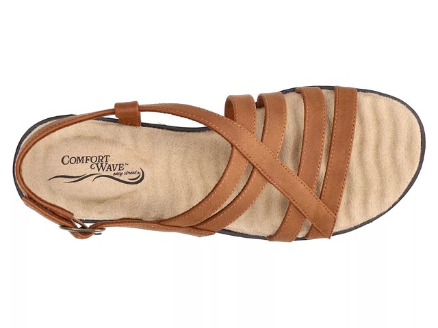 Easy street clearance comfort wave sandals
