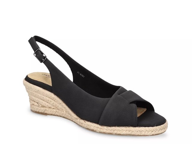 Easy Street Devlin Espadrille Wedge Sandal - Free Shipping | DSW