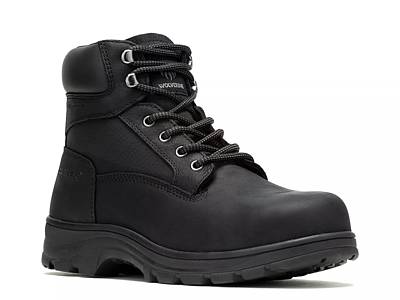 Mens black hot sale construction boots