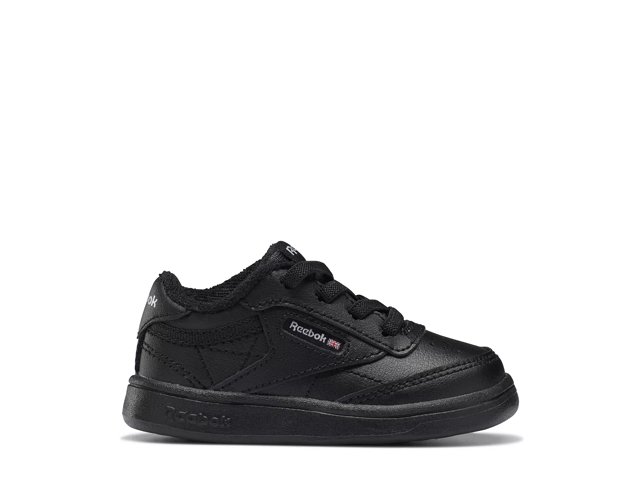 Reebok Toddler Club C Shoes Boys Size 5 Black Black