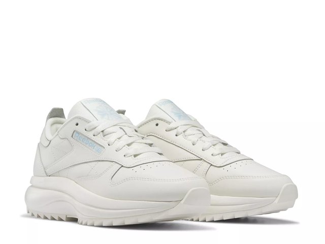 Reebok white platform sneakers top